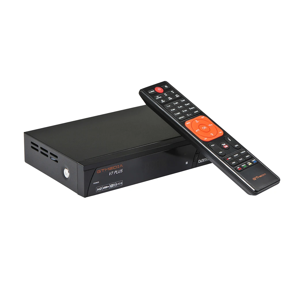 GTMEDIA V7 PLUS Sat Decoder Terrestrial TV Receiver Satellite DVB-T/T2 DVB-S/S2 1080P Full HD H.265 HEVC Tuner Combo | Электроника
