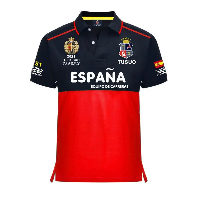 

Рубашка-поло мужская с вышивкой, хлопок, короткий топ, размеры XXL XXXL 4XL 5XL 6XL, лето 2019