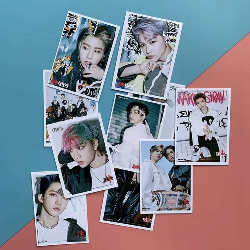 Фотокарточки для детей 16 шт./компл. Kpop Stray новый альбом GO LIVE LOMO Card фотокарточка