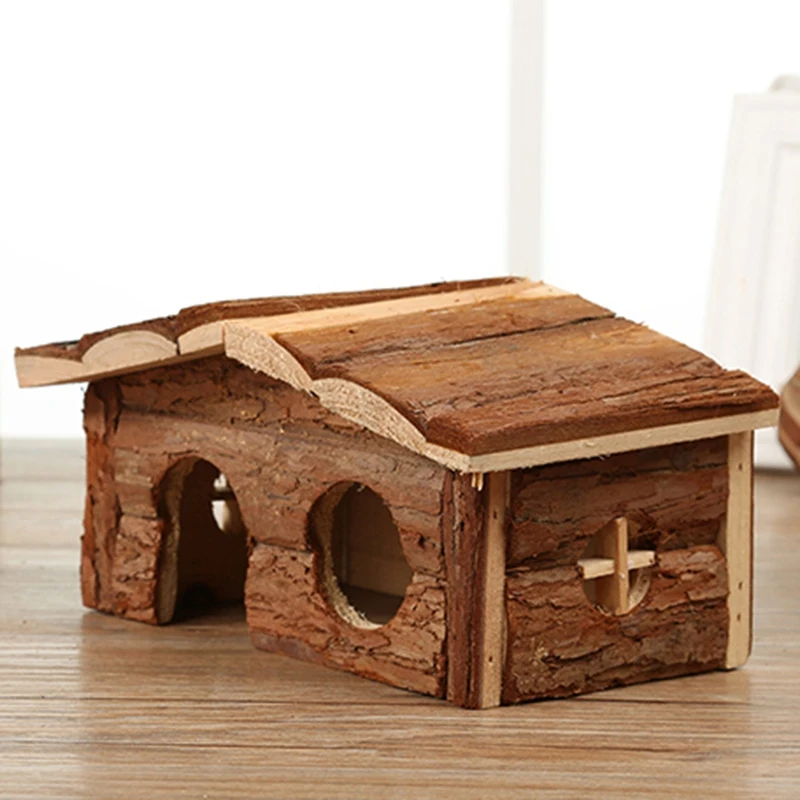 Красивое и милое гнездо домик для игровой площадки хомяки деревянный дом