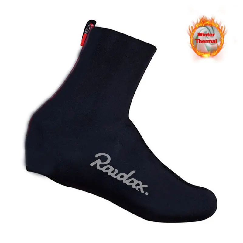 

2021 Raudax Riding Shoes Cover Winter Thermal Cycling Shoe Cover Men's Outdoor MTB Bicycle Lock Shoes Warm Cover Cubre Ciclismo