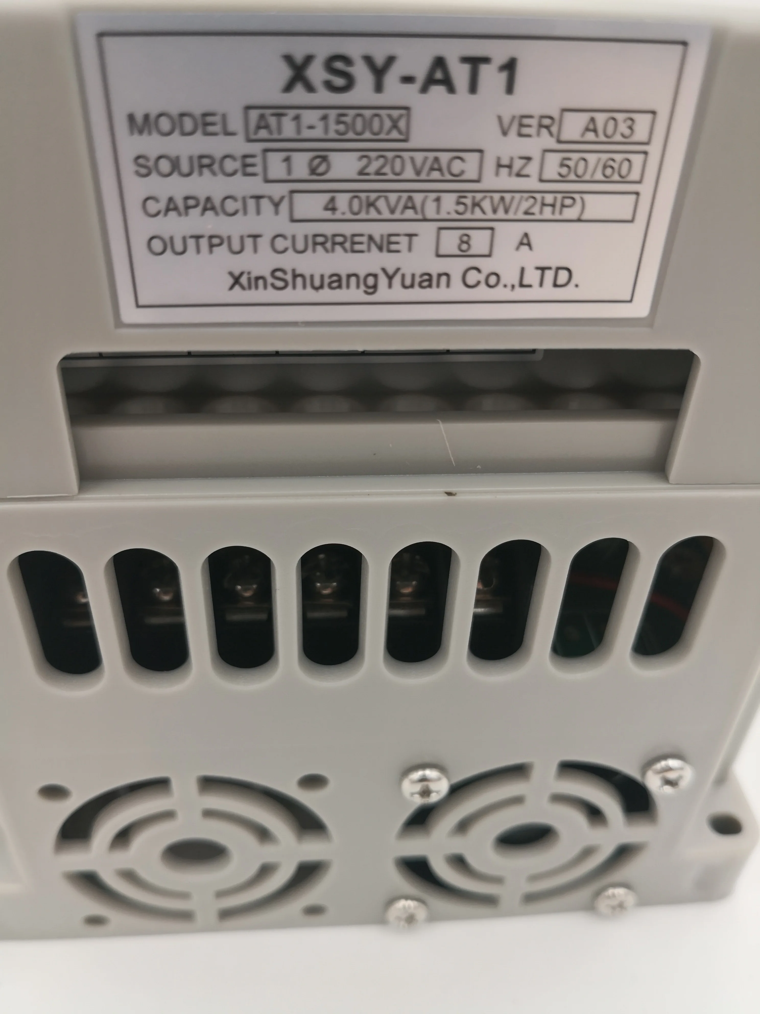 Преобразователь частоты VFD XSY AT1 однофазный вход контроллер скорости 3 220 В