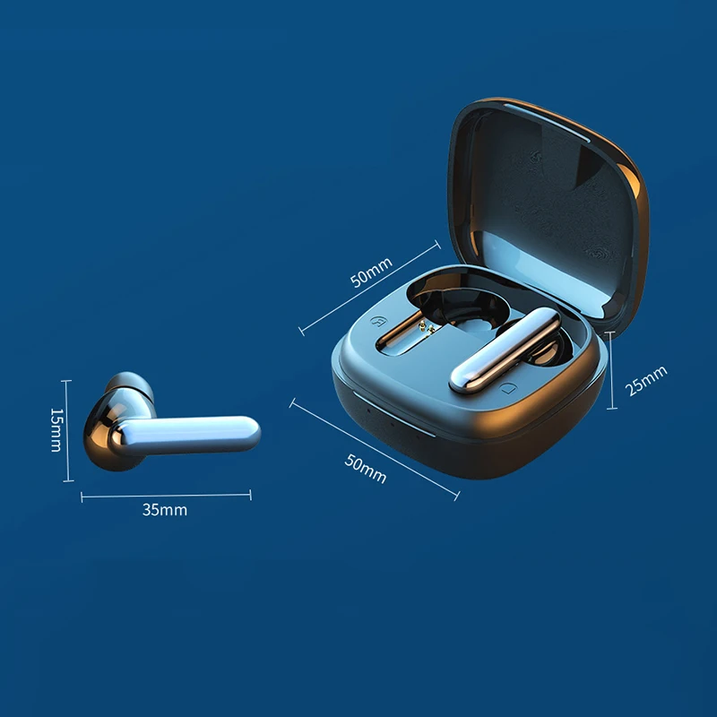 Фото Новый дизайн T35 наушники-вкладыши TWS Bluetooth Беспроводной наушники Водонепроницаемый сенсорный Управление Беспроводной In-Ear Беспроводной нау... №5