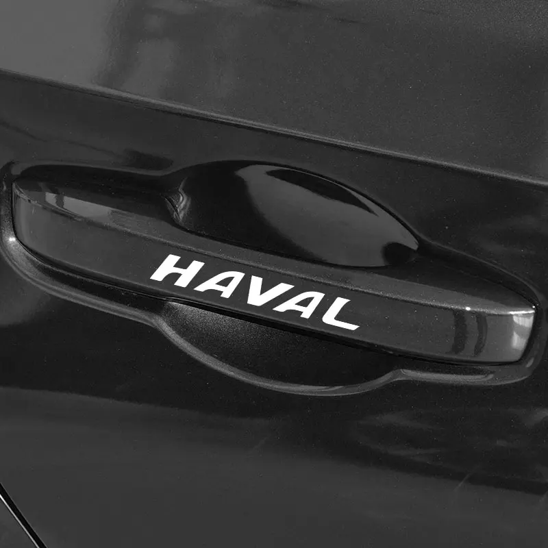 4 шт. декоративные наклейки на дверную ручку автомобиля Haval M4 C30 C50 C20r H2 H3 H5 H6 H8 |