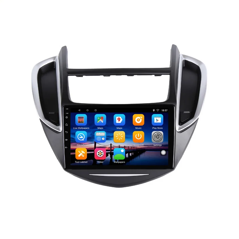 9 дюймов Android 10 автомобильный DVD мультимедийный плеер GPS для Chevrolet Tracker 3 TRAX 2013 2014 2015