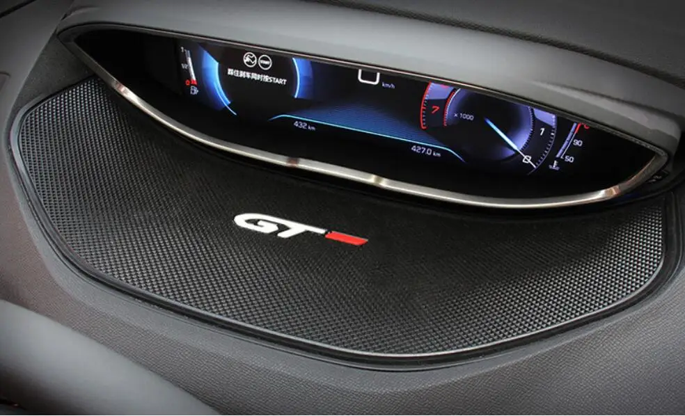 Противоскользящие наклейки на приборную панель автомобиля коврик резиновый