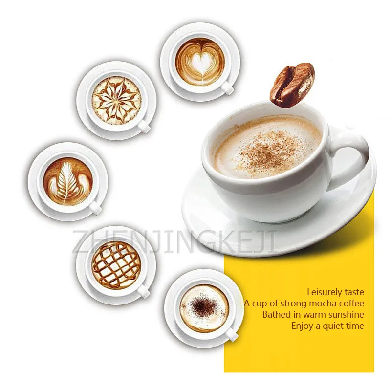 

Fully Automatic High Power Coffee Machine Italian Home Commercial Milk Froth Grind One Machine Intelligent Electrical Appliances