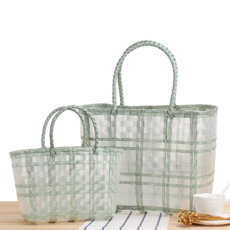 

2021 Famous Brand Straw Bags Women Raffia Handbag Travel Basket Hand Bag Lucury Designer Wicker Beach Pouch Tote FS5279