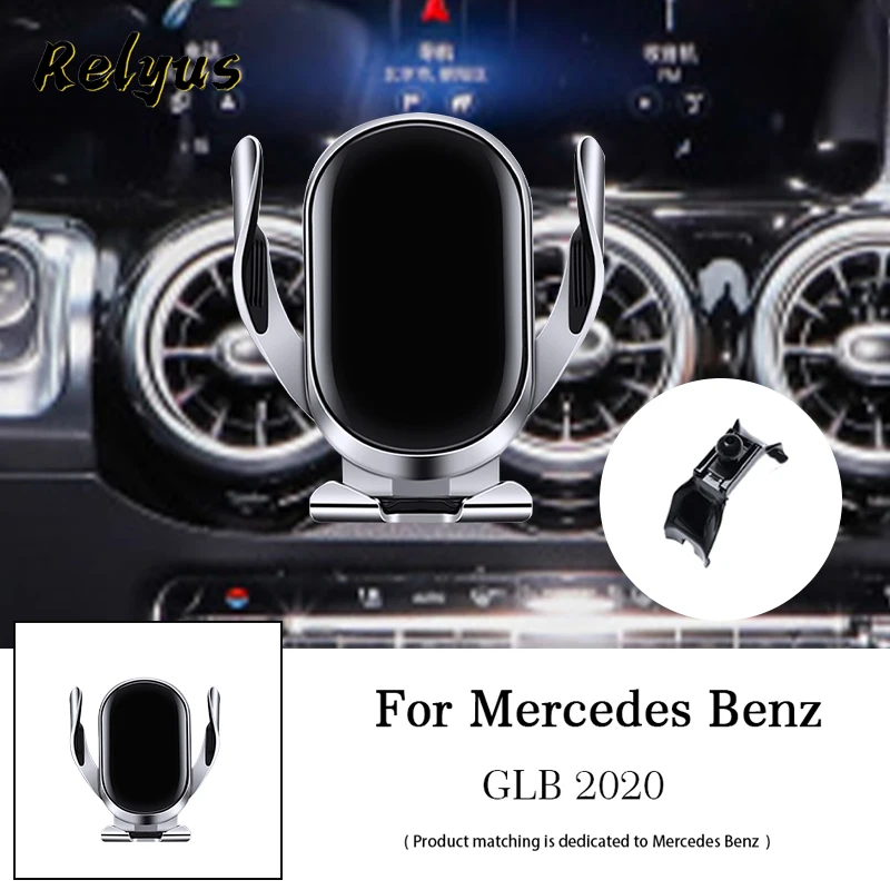 

Car Wireless Charger Car Mobile Phone Holder Mounts Gps Stand Bracket For Mercedes Benz GLB 180 200 X247 Auto Accessories