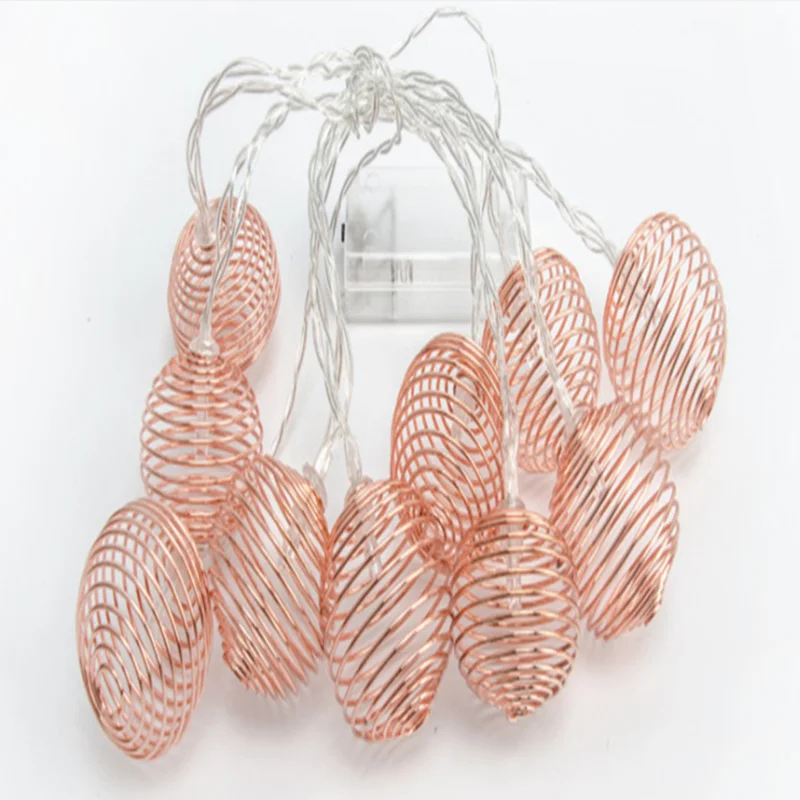 

LED Iron Round Spring Festival Birthday Party Light String Decorative Lamp Wind Grid Props Supplies