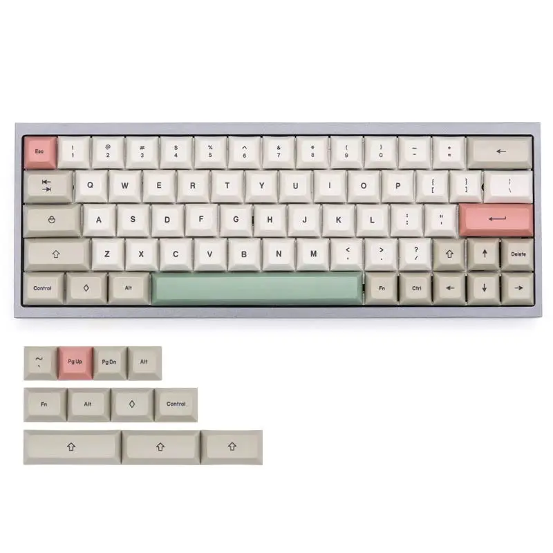 DSA 9009 keycaps краситель подкровать набор может соответствовать TADA68 GK64 GH60 mx