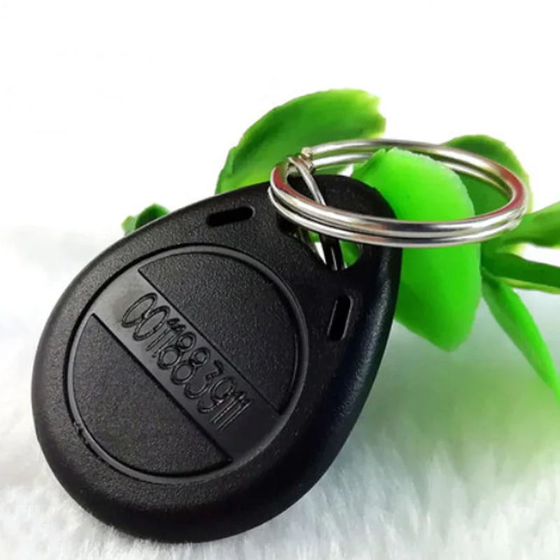 

10pcs 13.56MHz IC M1 S50 Keyfobs Tags Access Control RFID Key Finder Card Token Attendance Management Keychain Not rewriteable