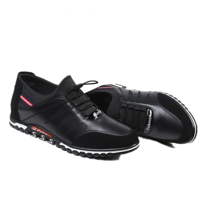 

2021 New Men Shoes Leather Cowhide Leather Shoes Men Comfortable Low-top British Casual Single Shoes Leather Shoes Formal Shoes