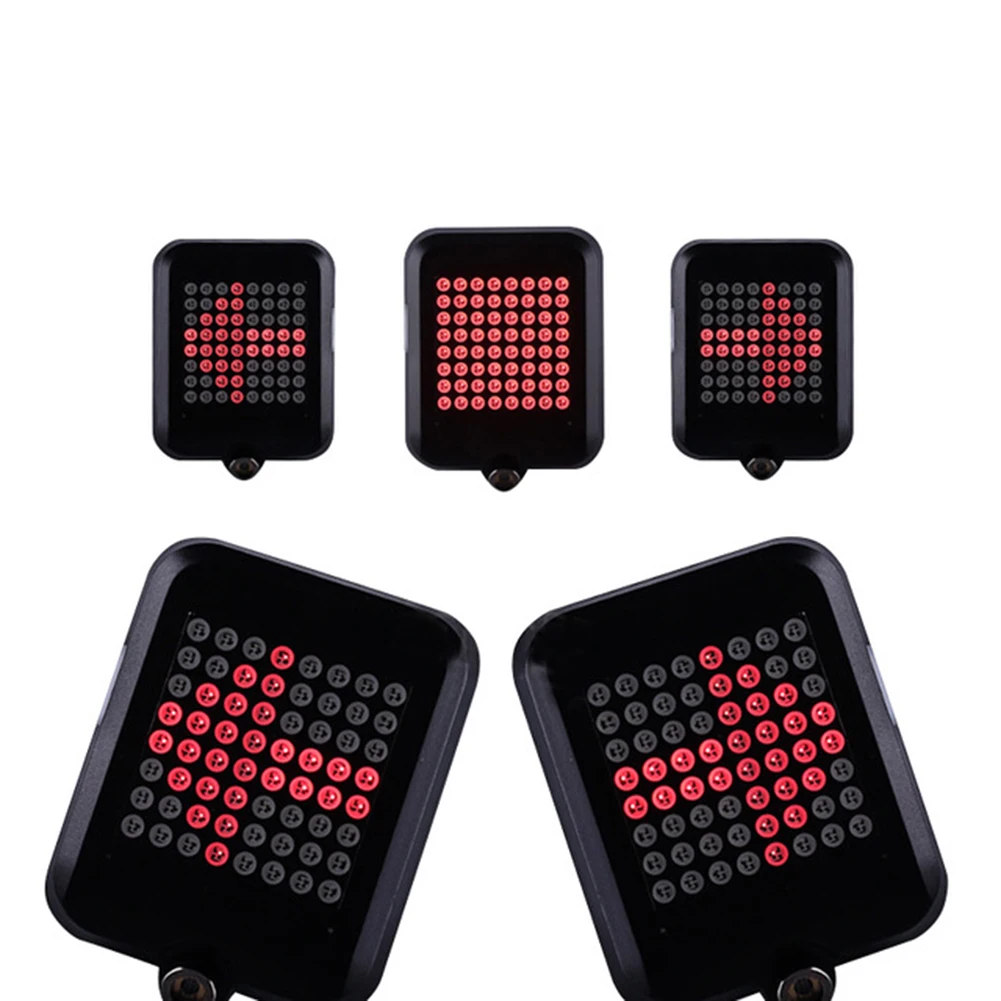 

Universal USB Charged Smart Bike Turn Signal Brake Light Warning LED Tail Lamp