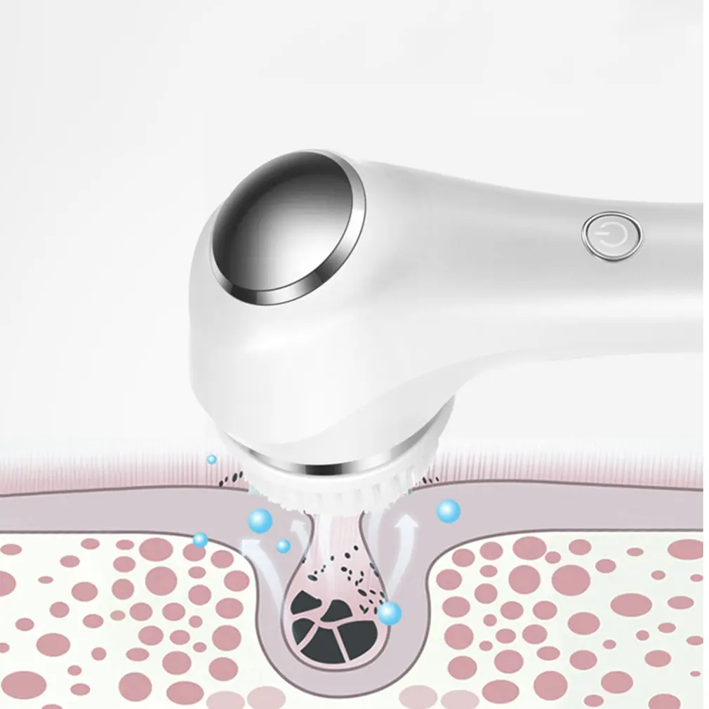 

Электрическая щетка для очищения лица, вибрационная Массажная щетка, инструменты для ухода за лицом