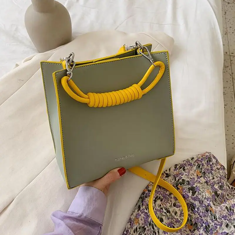 

2021 Brand Original Design Fashion Bag New Style Wild Simple Shoulder Messenger Bag Fashion Square Bag