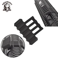 hot tactical 5 slots 45 degree low profile offset adapter with 20mm picatinny rail mount fit hunting paintball shooting parts