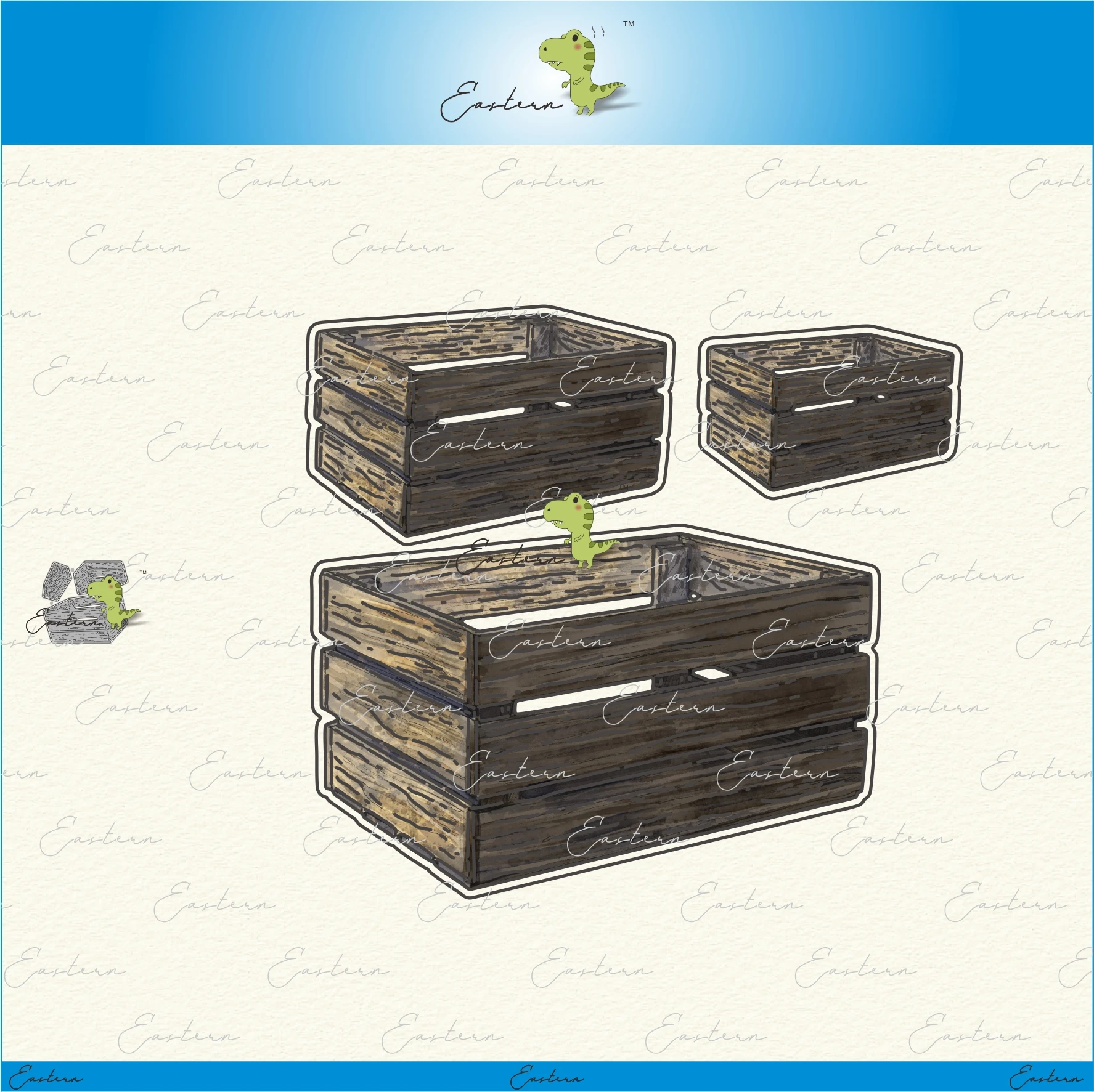 

Wooden Box Rustic Store metal cutting dies 2021 new diy molds Scrapbooking Paper Making die cuts crafts