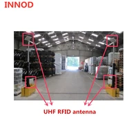 rfid uhf fixed 4ports impinj r2000 reader rs232 with four antenna port RP-TNC provide free sample rfid sticker tag for warehouse