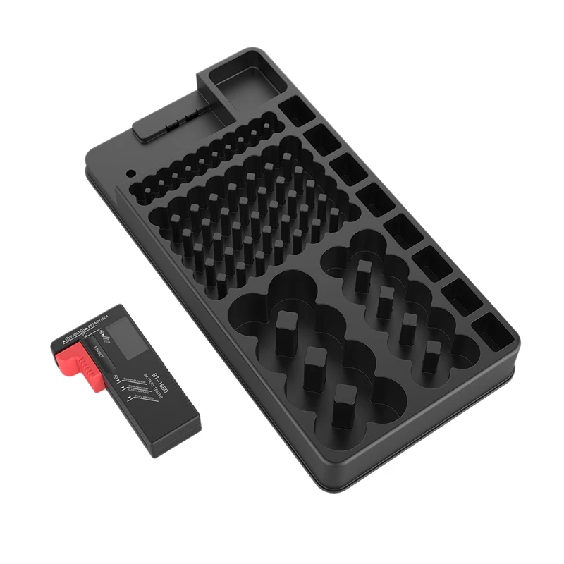 Органайзер для батарей поддержка Aa Aaa D C 9 в и кнопочных может вместить более 7