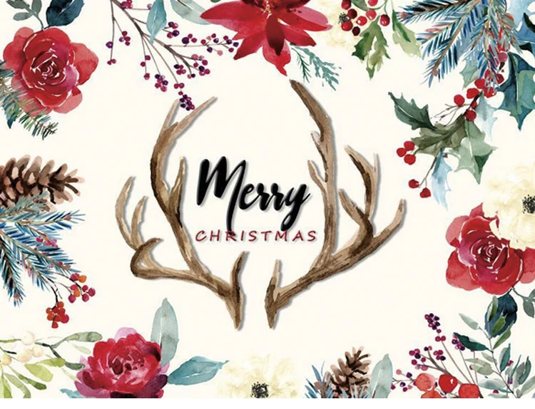 Счастливый новогоднее рождественское декор подарки на Рождество гобелены ковры