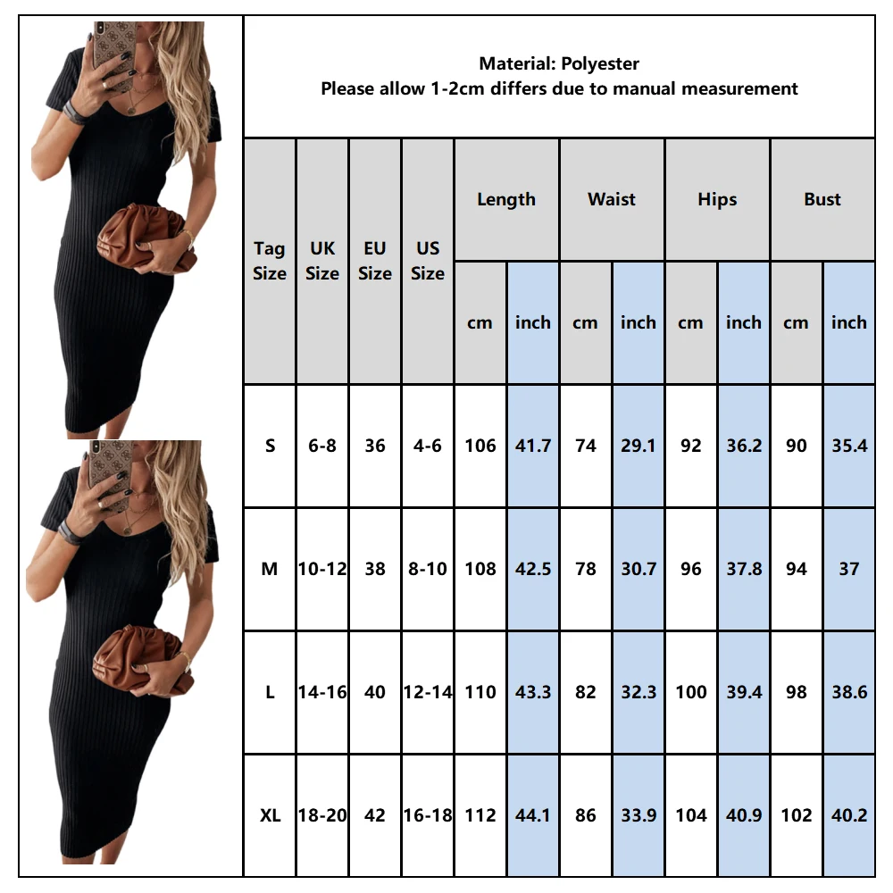 

Summer V Neck Short Sleeve Dress Women Elegant Party Bodycon Dress Slim Fit Black Ribbed Knitted Sheath Dress for Ladies D30