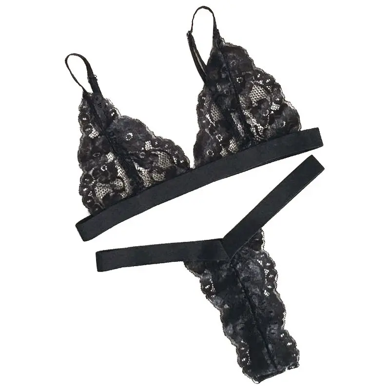 Сексуальное женское нижнее белье прозрачное бесшовное кружевное ночное Babydoll