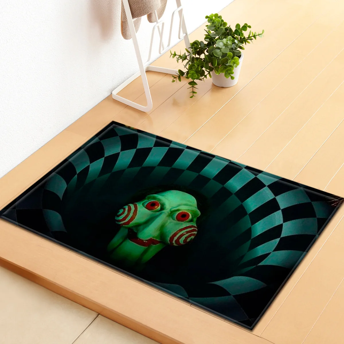 

Horror Halloween Doormats Skulls 3D printing Mat/Rug kitchen Mat Nordic Flannel Home Decor Large Carpets for Living Room Bedroom