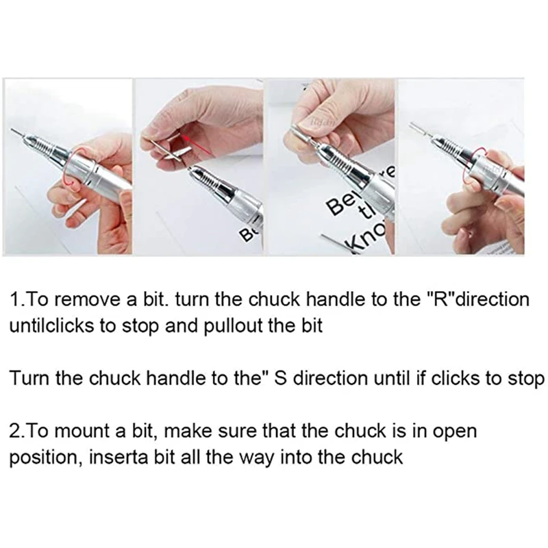 

Nail Drill Kit Electric Nail Drill Machine 35000 RPM Manicure Pedicure Machine Electric Nail Polish Tool US Plug