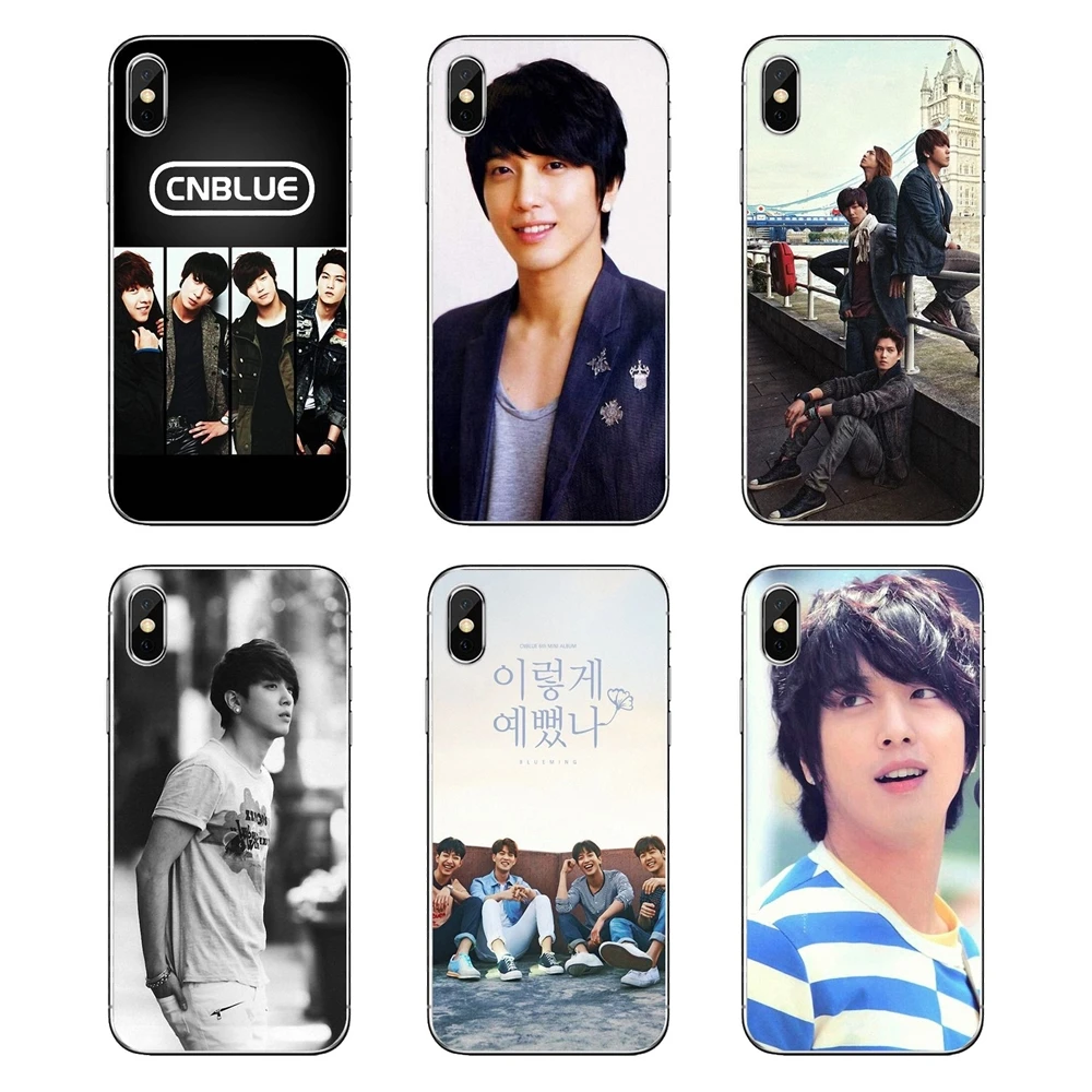CNBLUE кодовое название синий KPOP Pop прозрачные мягкие чехлы Чехол для Huawei Honor 8 8C 8X9 10 7A