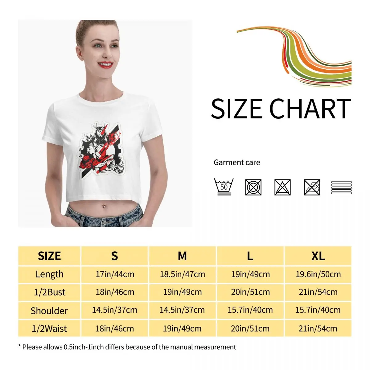 

Anime Fans Tsukasa Kadoya 6 womens T-shirts Micro play Short sleeveRound neck T-shirt