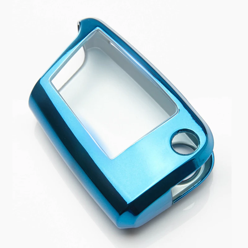 Защитный чехол для автомобильного ключа из ТПУ Обложка Volkswagen VW Golf 7 MK7 GTI R Tiguan 2016 2017