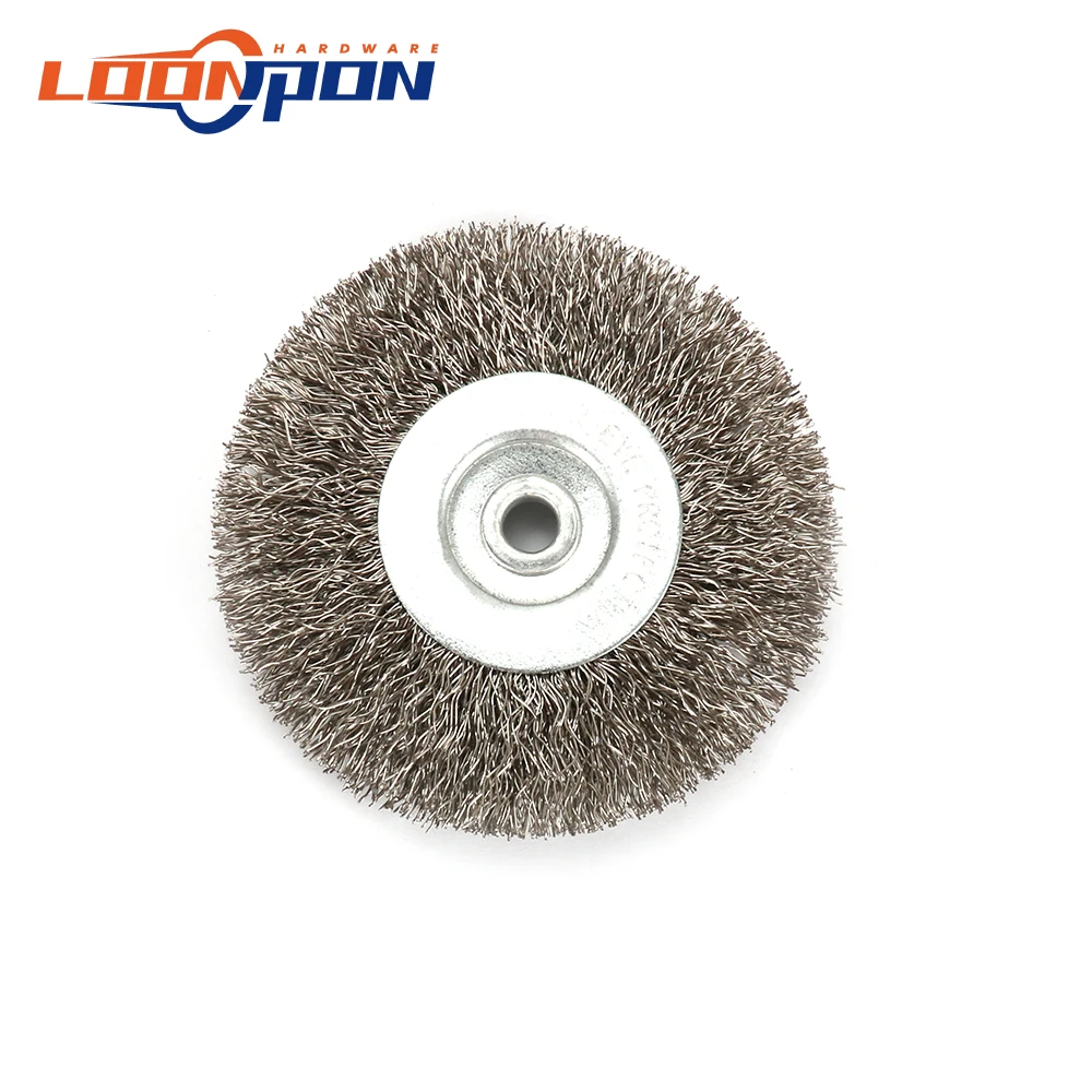 Щетка для колеса из нержавеющей стали 3 &quot 10&quot шлифовального станка полировки
