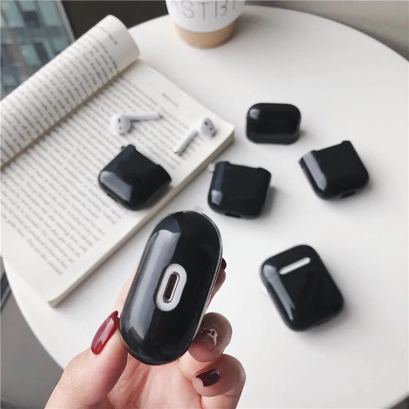 Звездный астронавт жесткий наушник чехол для Apple Airpods защитный чехол своими руками, на заказ ромашка черный наушник чехол для Airpods чехлы