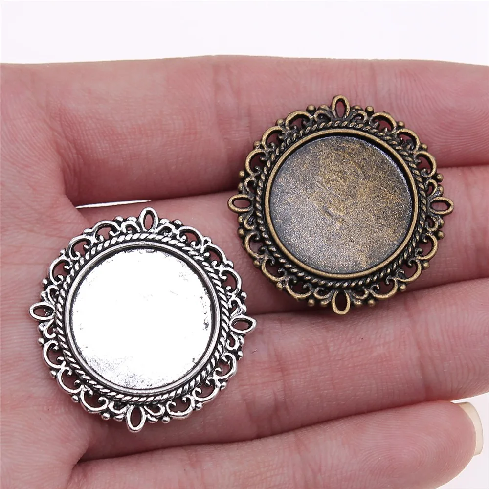 

4 шт., камея-Кабошон из цинкового сплава, 20 мм