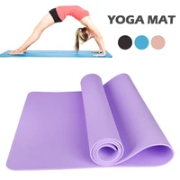 tpe yoga pilates mat with position line non slip carpet mat for beginner environmental fitness gymnastics mats 18306106mm