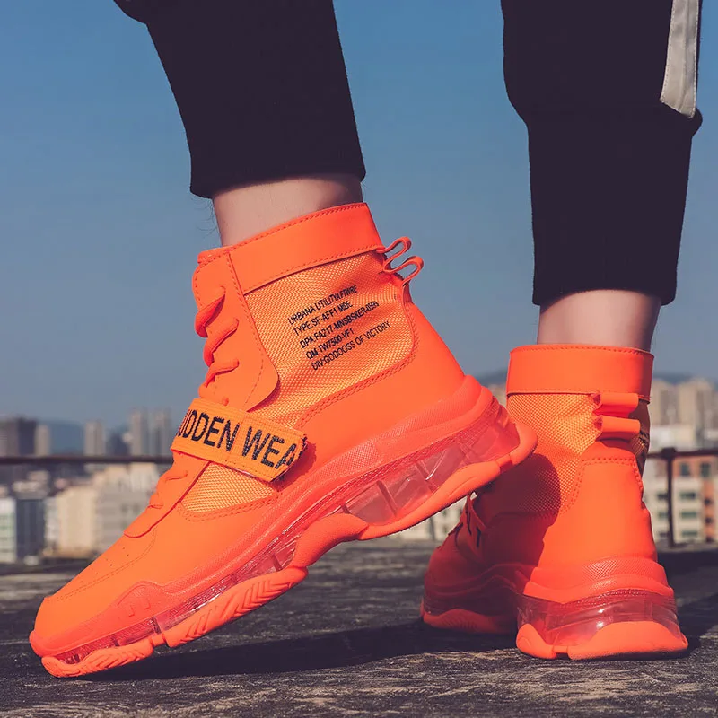 Кроссовки Sepatu мужские высокие повседневные удобные дизайнерские сникерсы на