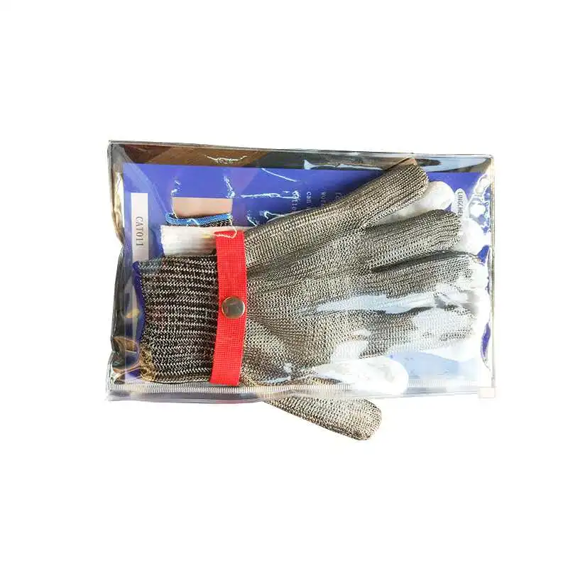 1 шт. перчатки для цепной пилы из устойчивой к порезам стальной проволоки