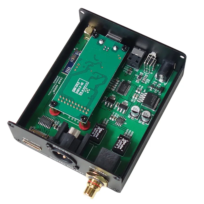 With USB Card Bluetooth 5,0 беспроводной аудио приемный адаптер цифровой интерфейс USB AES оптический коаксиальный HMDI ies выход Поддержка Aptx HD - Цвет: With USB Card