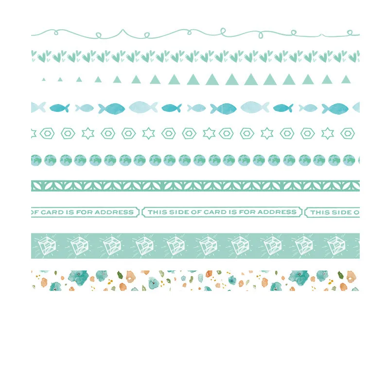 

Цветная васи-лента, набор из 10 рулонов