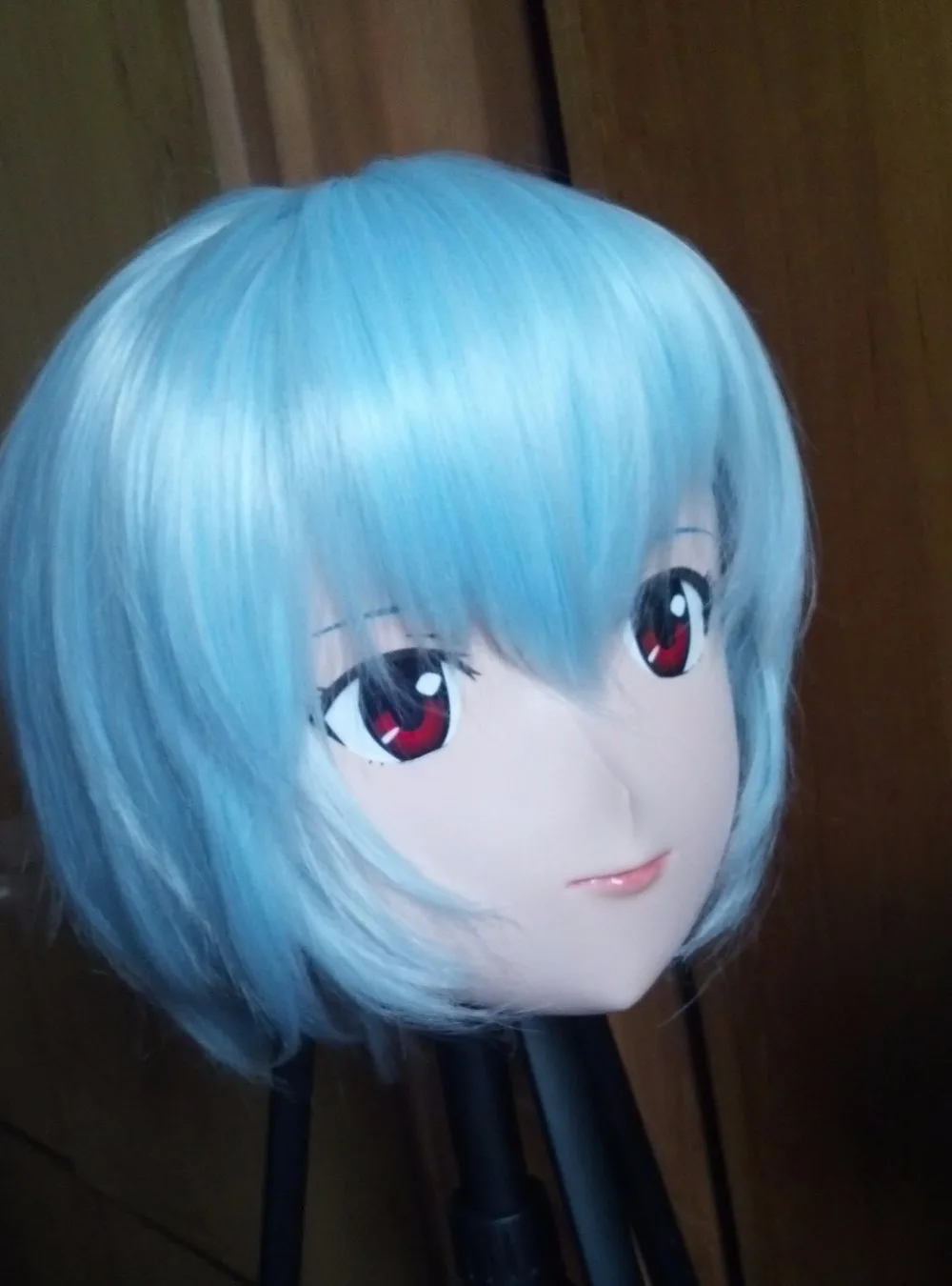 (C2-047) Top Quality Handmade Female Silicone Rubber Face Mask Cosplay Kigurumi Masks Crossdresser Doll Anime Role Play | Тематическая
