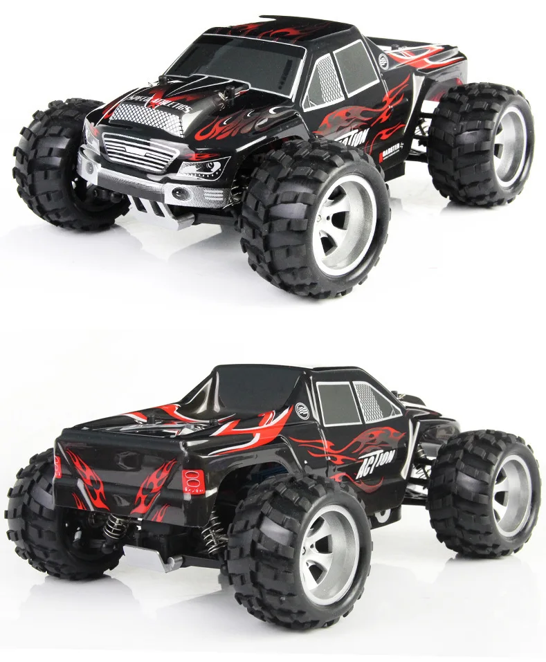 Гоночный автомобиль Wltoys A979 1/18 2 4 ГГц полноприводный высокоскоростной монстр 50