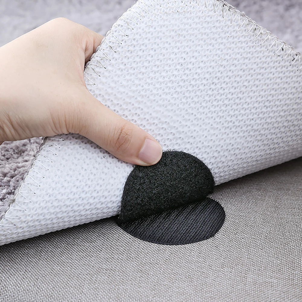 Клейкая круглая лента для монет 5 шт. диаметр 6 см нейлоновая ткань самоклеющаяся