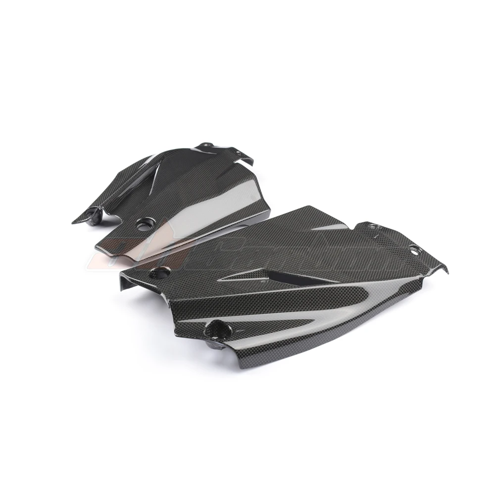 

Motorcycle Engine Side Panels Cover Cowl Farings Carbon Fiber Forged For Ducati Streetfighter