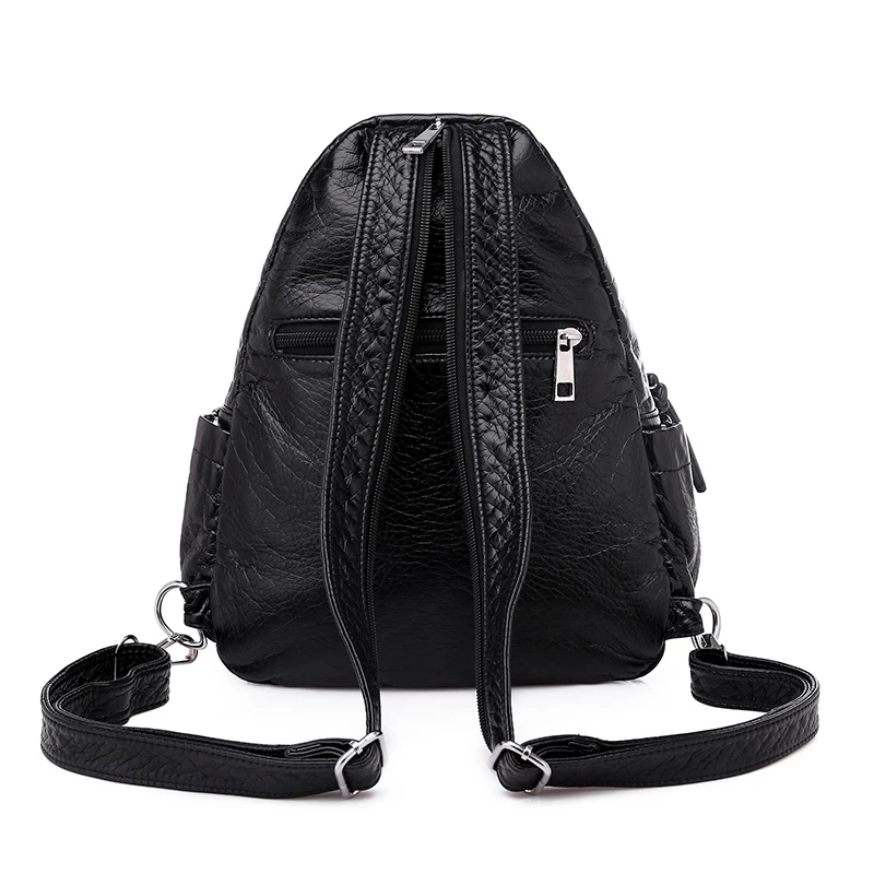 Женские кожаные рюкзаки с вышивкой для девочек подростков 2019|Женские рюкзаки| |