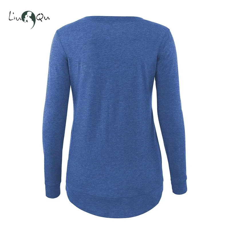 Женские топы для беременных с длинным рукавом одежда грудного вскармливания