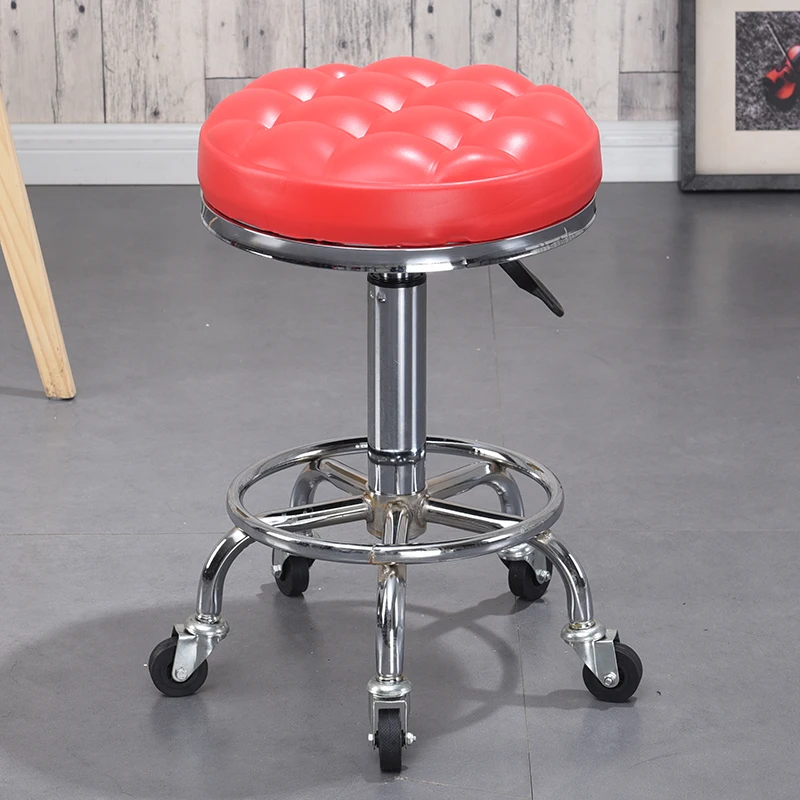 Косметический табурет Парикмахерская стул парикмахерский поворотный лифт