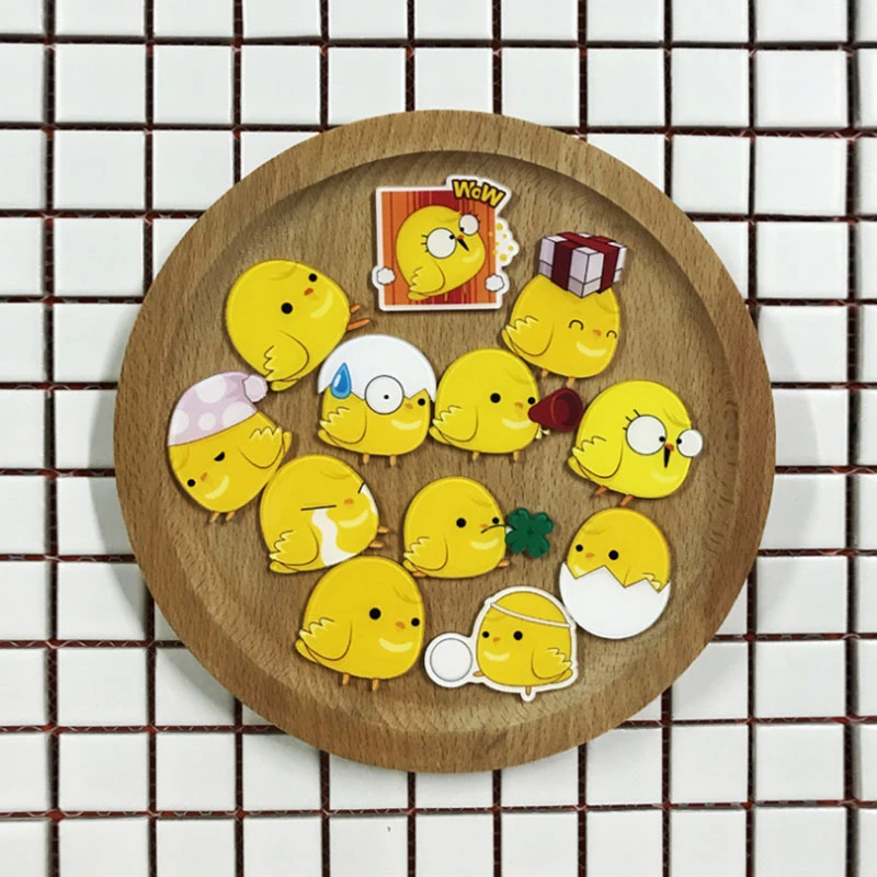 1 шт. детская акриловая брошь в виде цыплят|Значки| |