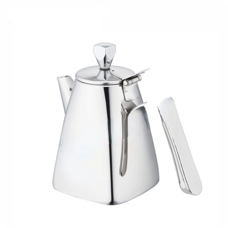 

Elegant Unique design 0.3L Stainless steel small coffee teapot