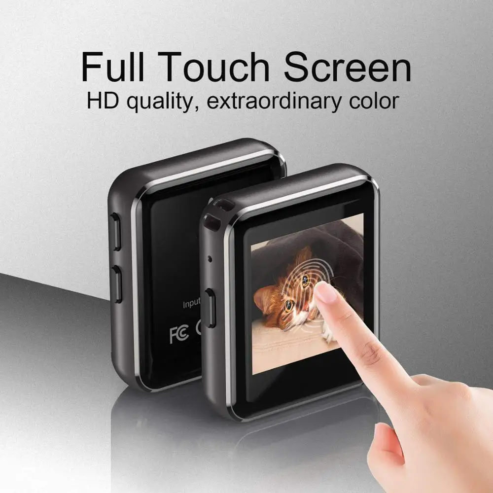 Mp4 плеер с Bluetooth Портативный Hi Fi музыкальный без потерь сенсорный экран FM радио